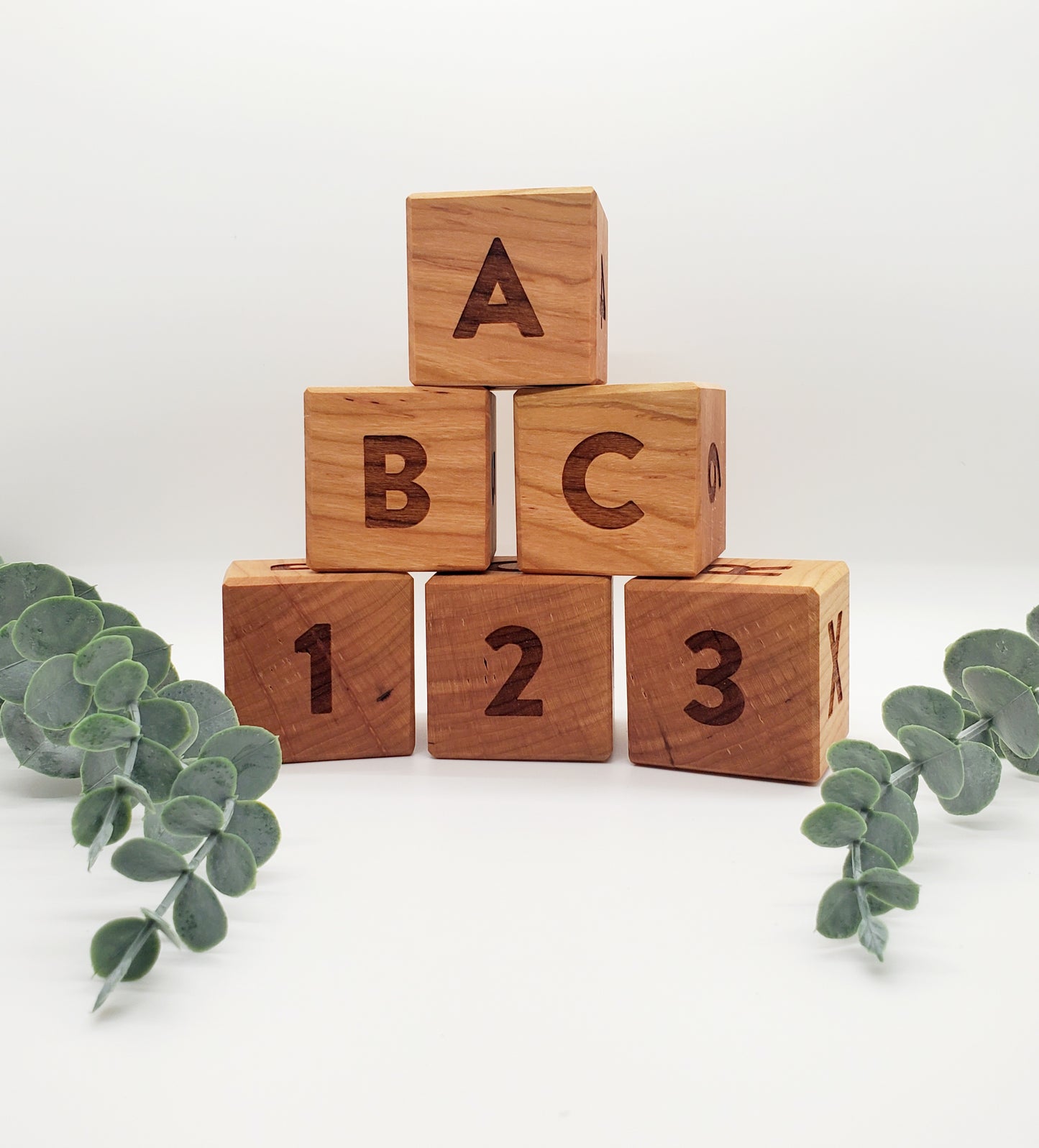 Wood Alphabet Blocks