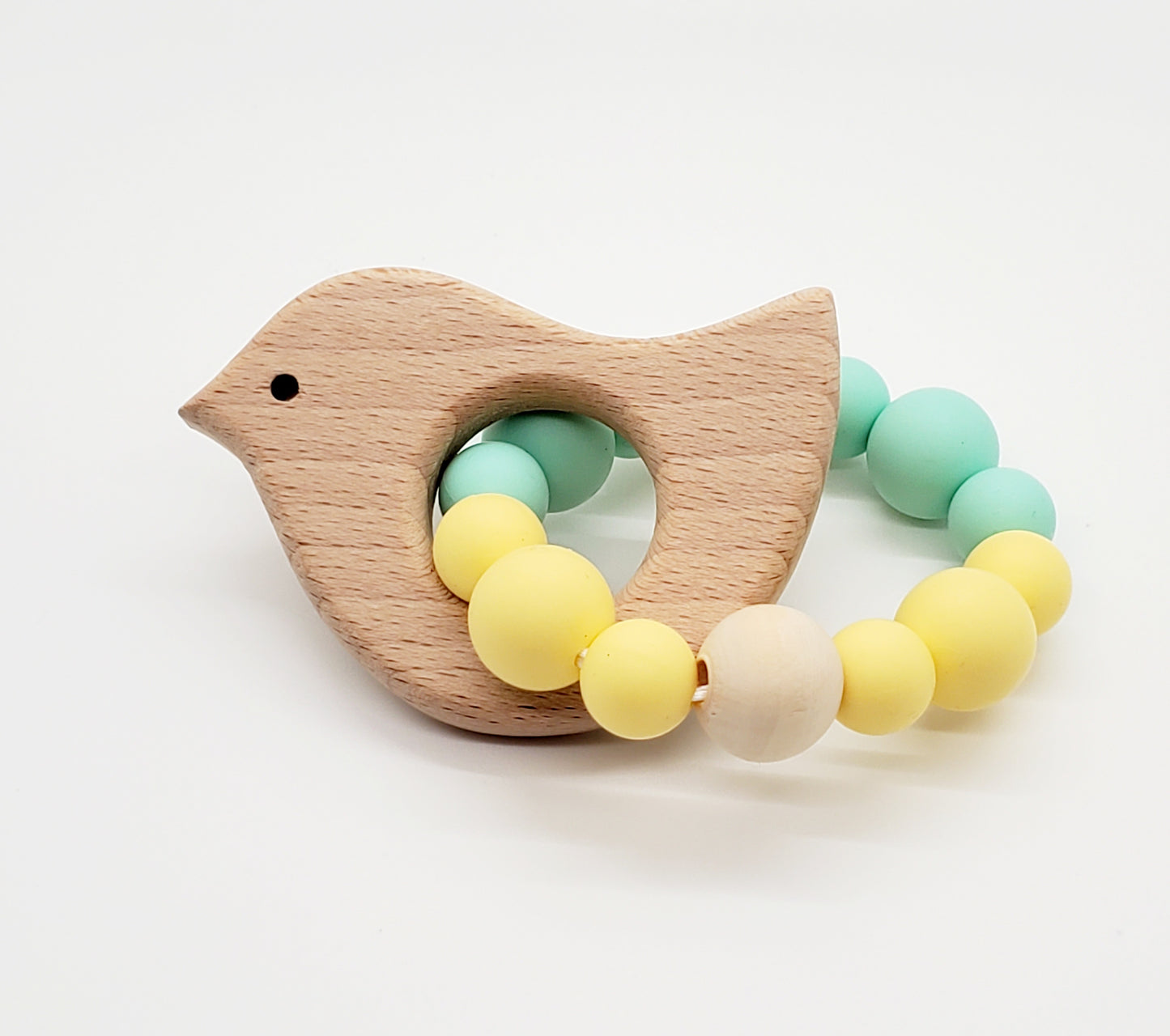 Chelsea Chick Rattle Teether Ring